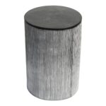 Althea End Table Black Patina QK-1026-02 QK 1026 02 01