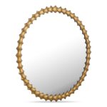 Whitby Mirror Aged Brass QK-1029-43 QK 1029 43 Whitby diagR shadsilo