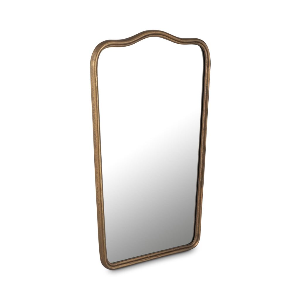 Keyes Mirror Brass - Image 2