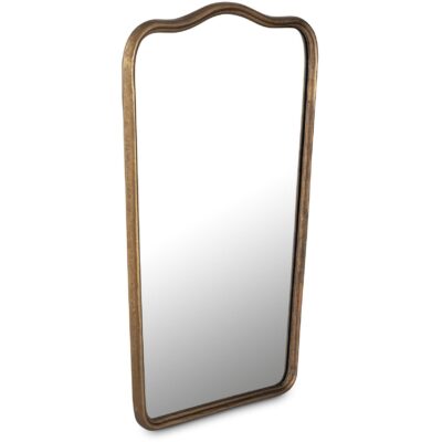 Keyes Mirror Brass 6 Keyes Mirror Brass QK-1034-51 QK 1034 51 Keyes side right shadsilo
