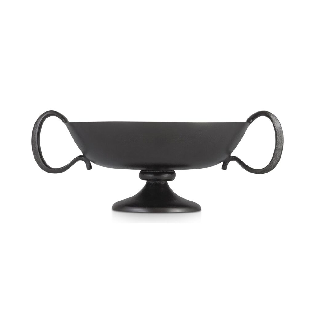 Floris Decorative Bowl Black Cast Aluminum - Image 3