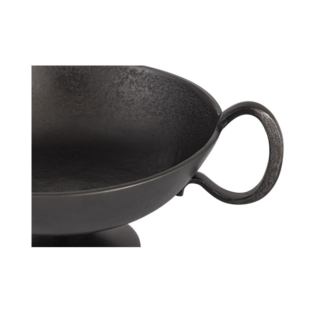 Floris Decorative Bowl Black Cast Aluminum - Image 4