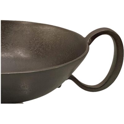 Floris Decorative Bowl Antique Brass Cast Aluminum QK-1035-51 QK 1035 51 Floris closeup shadsilo