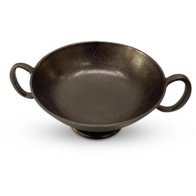 Floris Decorative Bowl Antique Brass Cast Aluminum QK-1035-51 QK 1035 51 Floris front top shadsilo