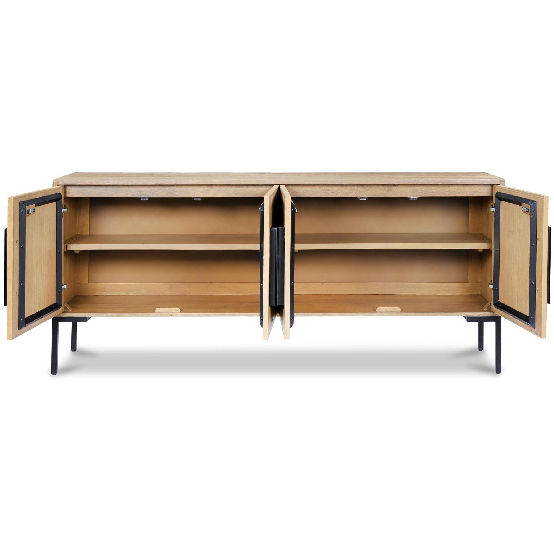 Fishbone Sideboard Natural 2 Fishbone Sideboard Natural - Image 2