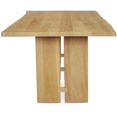 Tessa Dining Table Natural QM-1009-24-0 QM 1009 24 0 Tessa side right shadsilo
