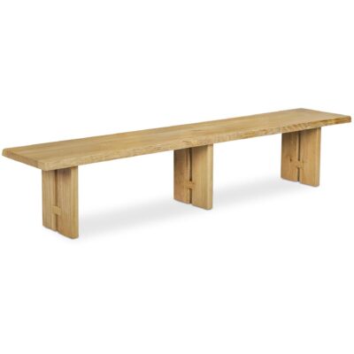 Tessa Dining Bench Natural QM-1010-24-0 QM 1010 24 0 Tessa diagR shadsilo