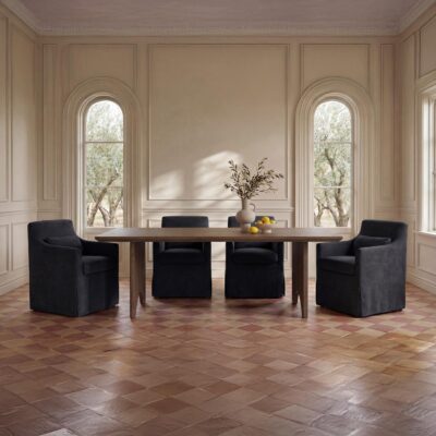 Lake Dining Table Brown QM-1015-03-0 QM 1015 03 0 10