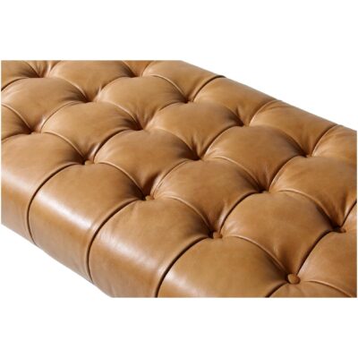 Wyatt Leather Bench Tan QN-1002-40 QN 1002 40 03