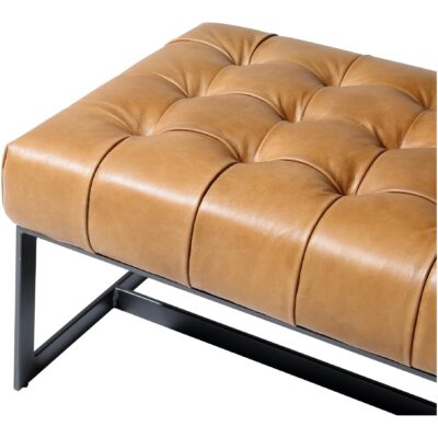 Wyatt Leather Bench Tan QN-1002-40 QN 1002 40 04