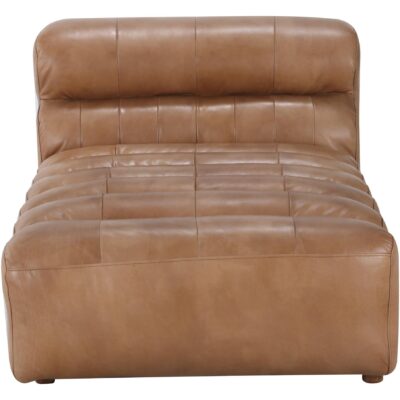 Ramsay Leather Chaise Tan 9 Ramsay Leather Chaise Tan QN-1010-40 QN 1010 40