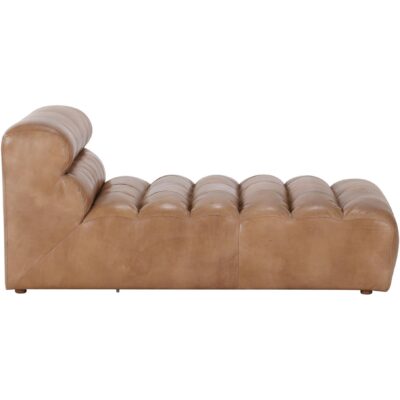 Ramsay Leather Chaise Tan 8 Ramsay Leather Chaise Tan QN-1010-40 QN 1010 40 02