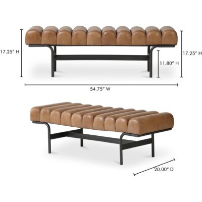 Harrison Bench Tan QN-1031-03 QN 1031 03 70