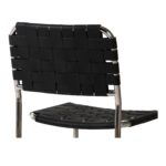 Moma Stainless Steel Dining Chair - Set Of Two QN-1033-02 QN 1033 02 Moma closeup silo