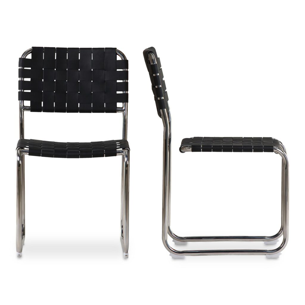 Moma Stainless Steel Dining Chair - Set Of Two - Image 2
