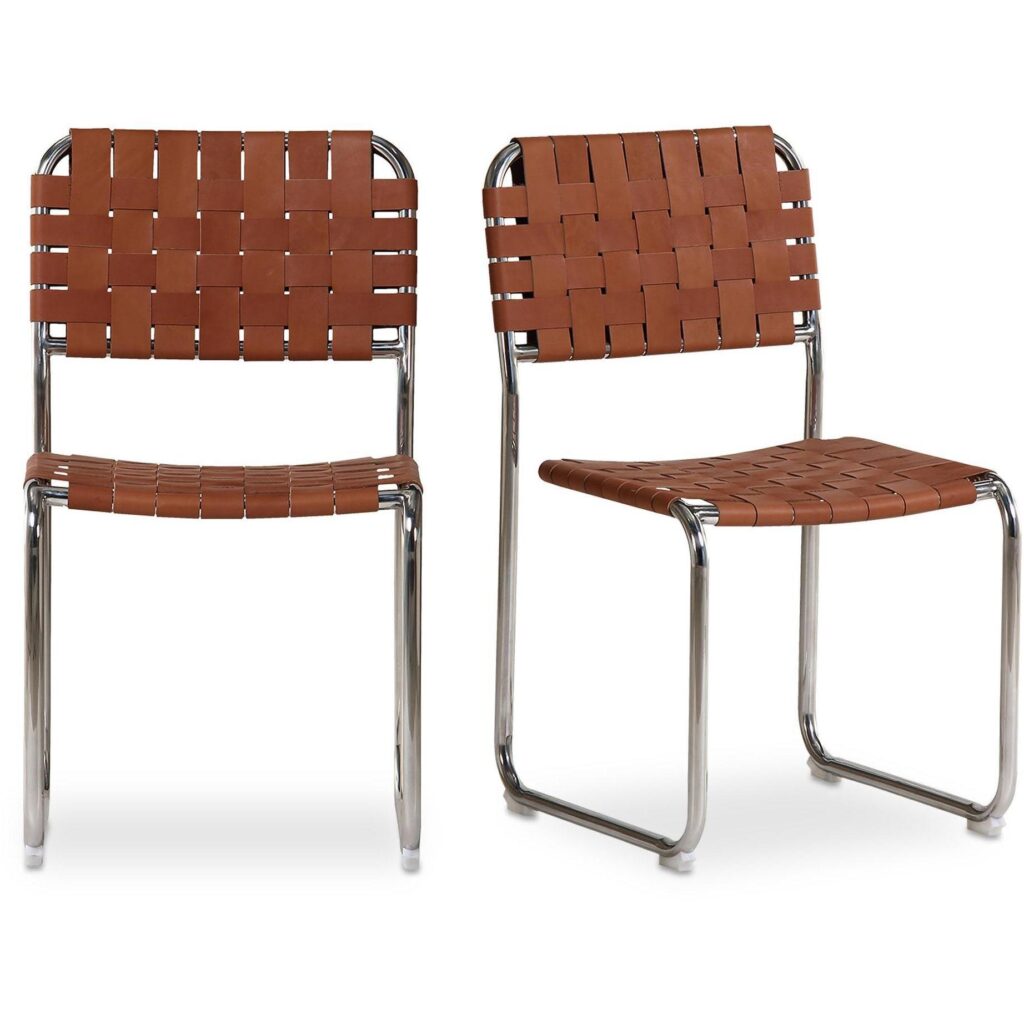 Moma Stainless Steel Dining Chair - Set Of Two