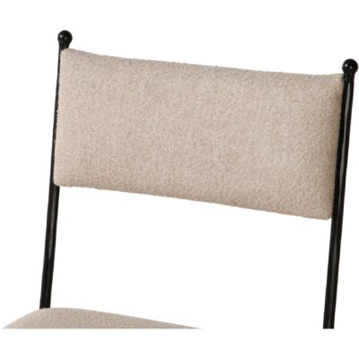 Posta Dining Chair Beige QN-1034-34 QN 1034 34 Posta closeup01 shadsilo