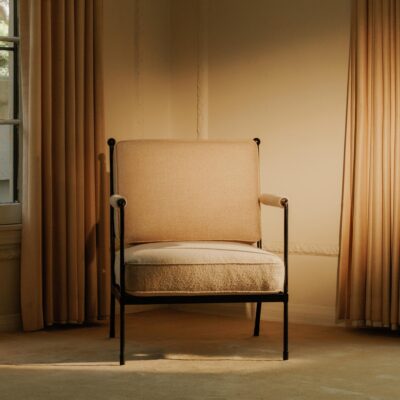 Vecchia Accent Chair Beige QN-1035-34 QN 1035 34 10