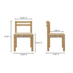 Finn Dining Chair – Set Of Two QO-1004-24 QO 1004 24 70