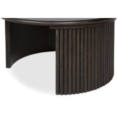 Penny Small Coffee Table Dark Brown 19 Penny Small Coffee Table Dark Brown QO-1011-20 QO 1011 20 05