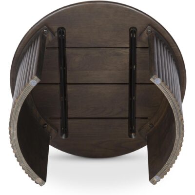 Penny Small Coffee Table Dark Brown 21 Penny Small Coffee Table Dark Brown QO-1011-20 QO 1011 20 07