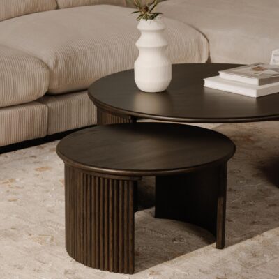 Penny Small Coffee Table Dark Brown 25 Penny Small Coffee Table Dark Brown QO-1011-20 QO 1011 20 11
