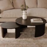 Penny Large Coffee Table Dark Brown QO-1012-20 QO 1012 20 10
