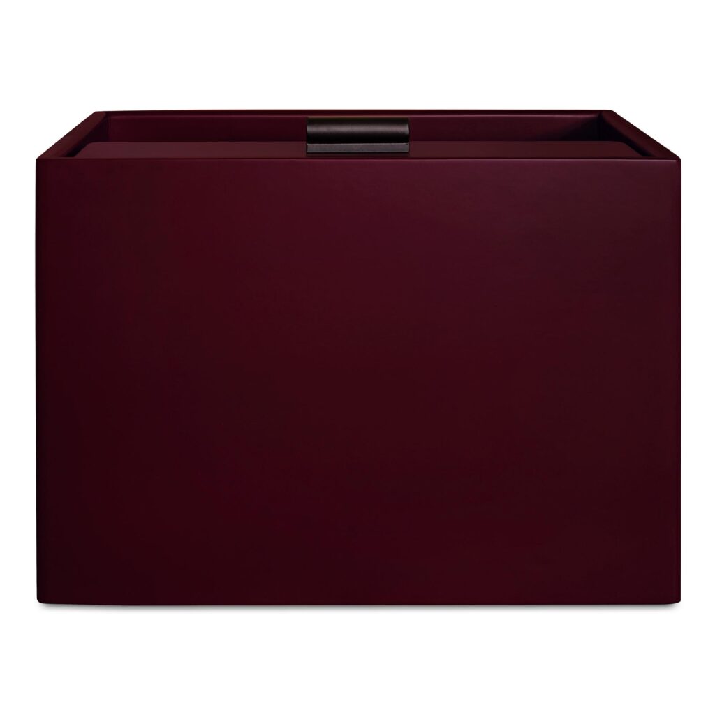 Jolene Nightstand Deep Red - Image 5