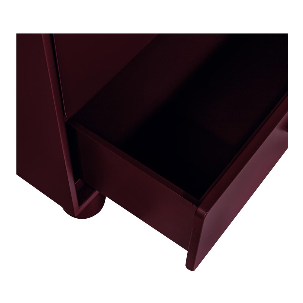 Jolene 6 Drawer Dresser Deep Red - Image 6