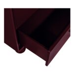 Jolene 6 Drawer Dresser Deep Red QO-1014-06 QO 1014 06 Jolene closeup01 shadsilo