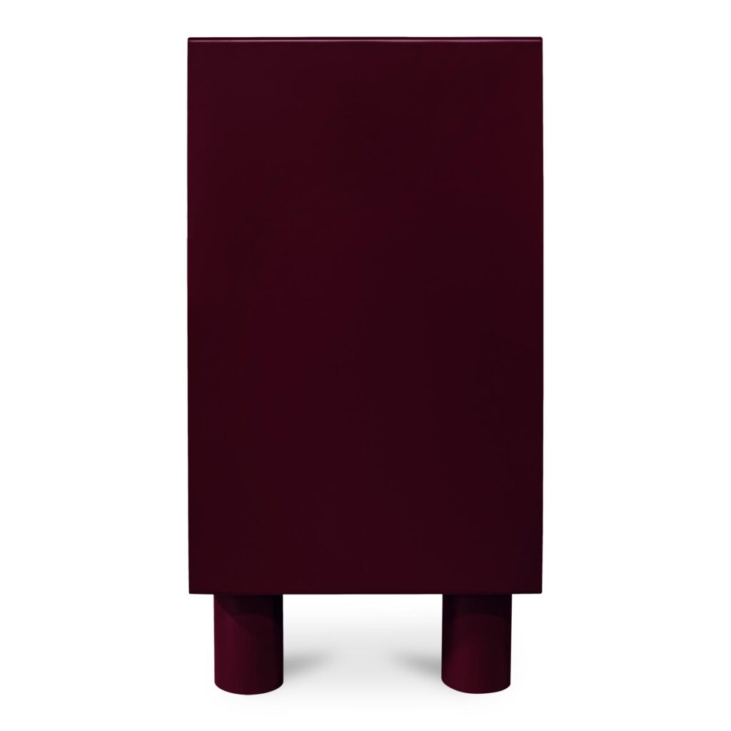 Jolene 6 Drawer Dresser Deep Red - Image 3