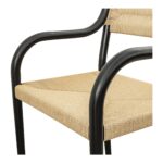 Kenny Dining Chair Black QO-1015-02 QO 1015 02 Kenny closeup01 shadsilo