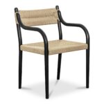 Kenny Dining Chair Black QO-1015-02 QO 1015 02 Kenny diagR shadsilo