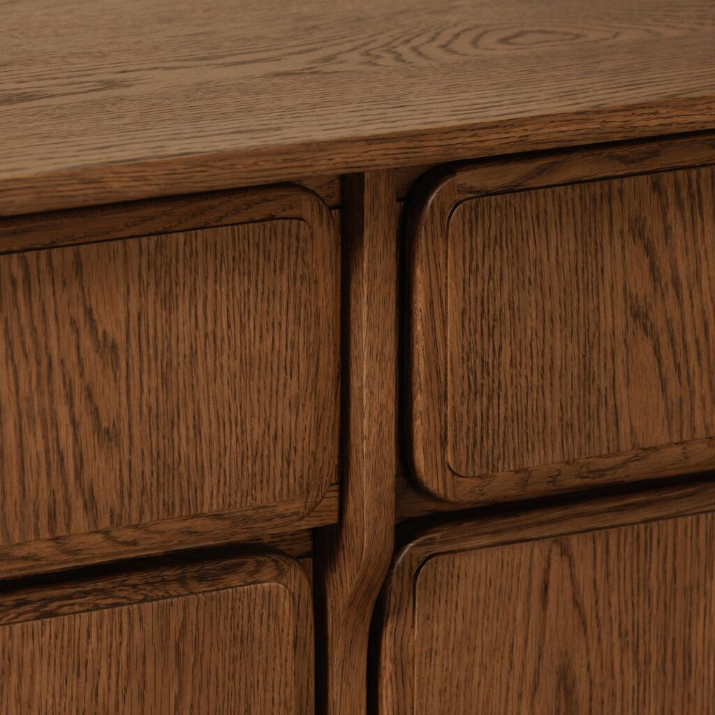 Caroline Sideboard Warm Brown - Image 8
