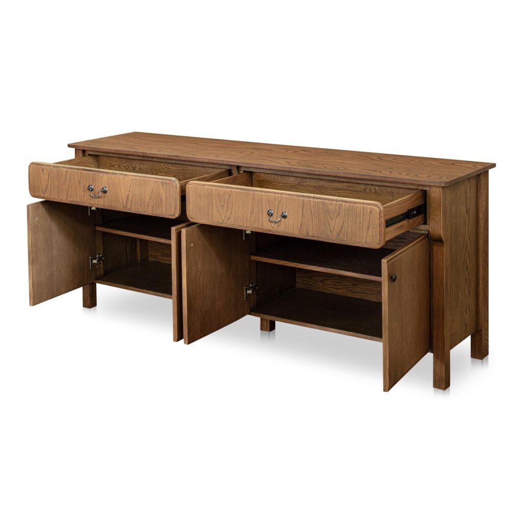 Caroline Sideboard Warm Brown - Image 2
