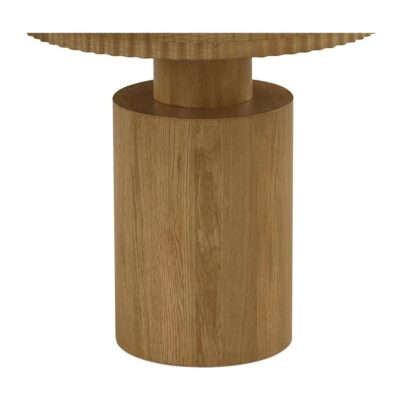 Leigh Side Table Brown QO-1029-03 QO 1029 03 Leigh closeup02 shadsilo