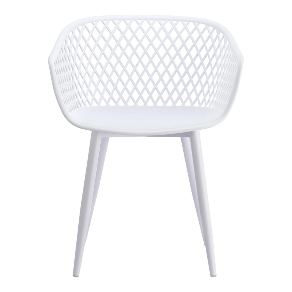 Piazza Outdoor Chair White (Set of 2) QX-1001-18 QX 1001 18