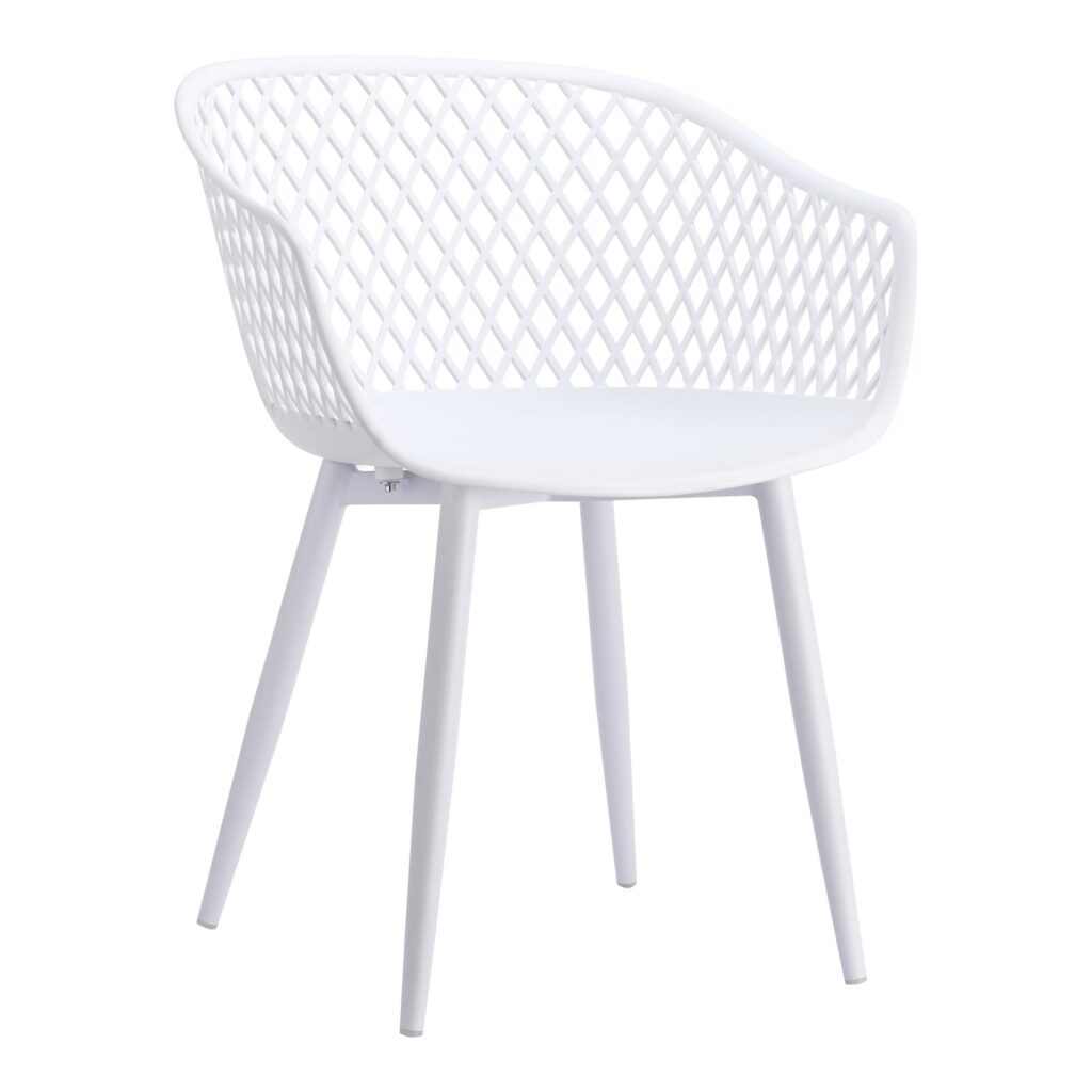 Piazza Outdoor Chair White (Set of 2) QX-1001-18 QX 1001 18 01