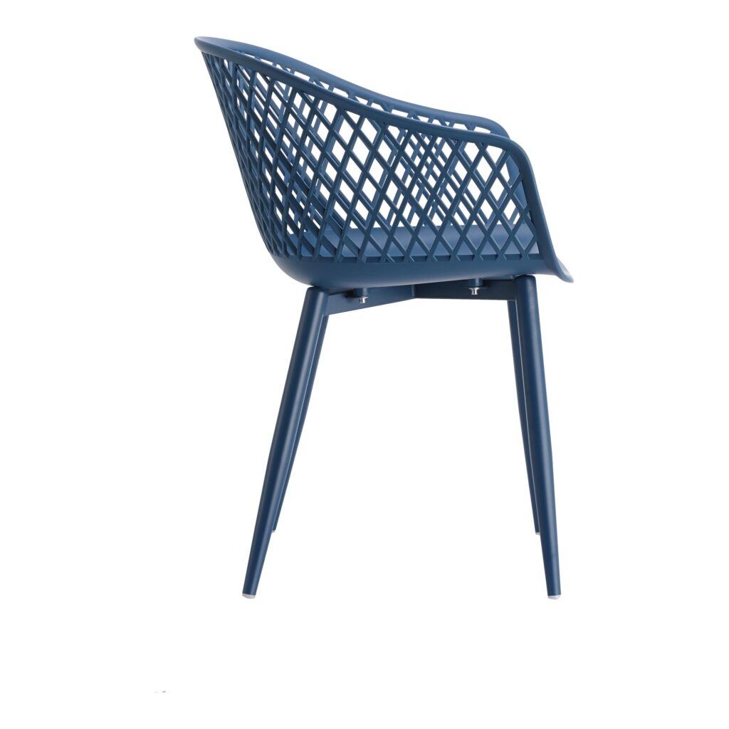 Piazza Outdoor Chair Blue (Set of 2) QX-1001-26 QX 1001 26 02