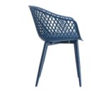 Piazza Outdoor Chair Blue (Set of 2) QX-1001-26 QX 1001 26 02