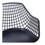 Honolulu Chair Black (Set of 2) QX-1007-02 QX 1007 02 05