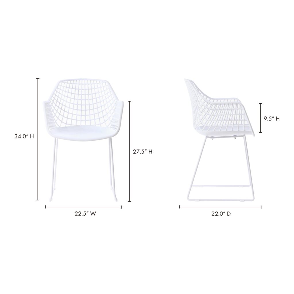 Honolulu Chair White (Set of 2) - Image 10