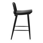 Looey Counter Stool Black (Set of 2) QX-1008-02 QX 1008 02 02
