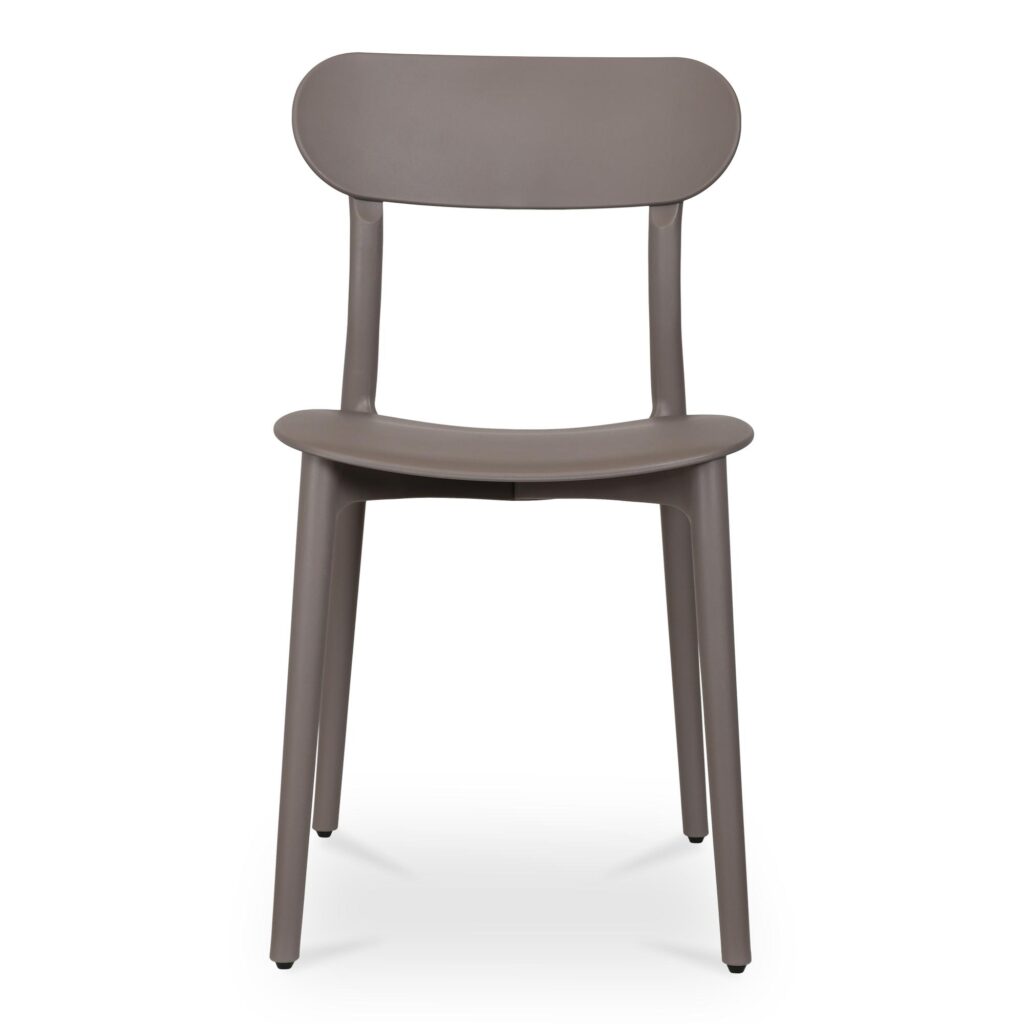 Kent Outdoor Dining Chair Taupe - Set Of Two - Image 3