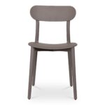 Kent Outdoor Dining Chair Taupe - Set Of Two QX-1017-39 QX 1017 39