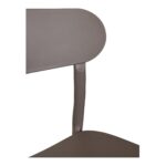 Kent Outdoor Dining Chair Taupe - Set Of Two QX-1017-39 QX 1017 39 05