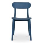Kent Outdoor Dining Chair Navy - Set Of Two QX-1017-46 QX 1017 46