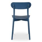 Kent Outdoor Dining Chair Navy - Set Of Two QX-1017-46 QX 1017 46 03