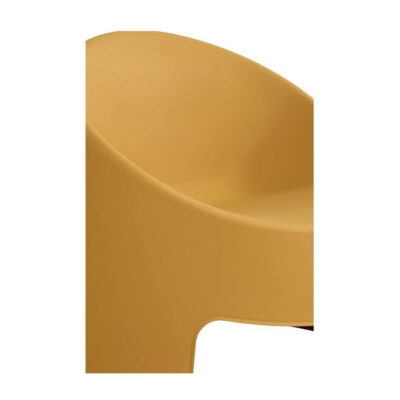 Nolla Outdoor Accent Chair Set of Two Yellow QX-1018-09 QX 1018 09 Nolla closeup shadsilo