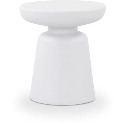 Ruth Outdoor Side Table White